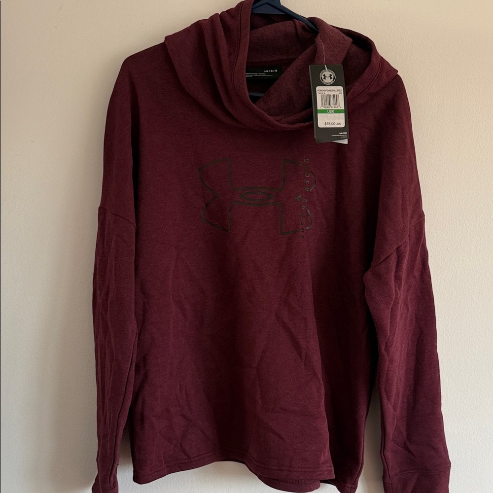 Under Armour Burgundy Turtleneck Sweater